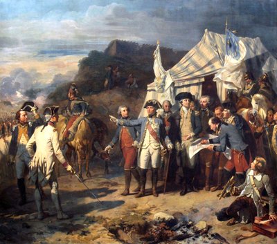 Battle of Yorktown by Louis Charles Auguste Couder
